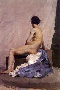 Henrique Pousao Model painting oil painting reproduction